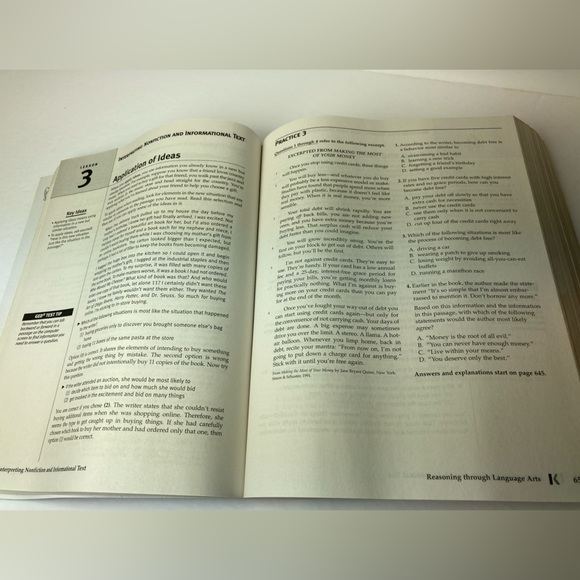 Kaplan GED 2017 Test Prep Book - Picture 14 of 16